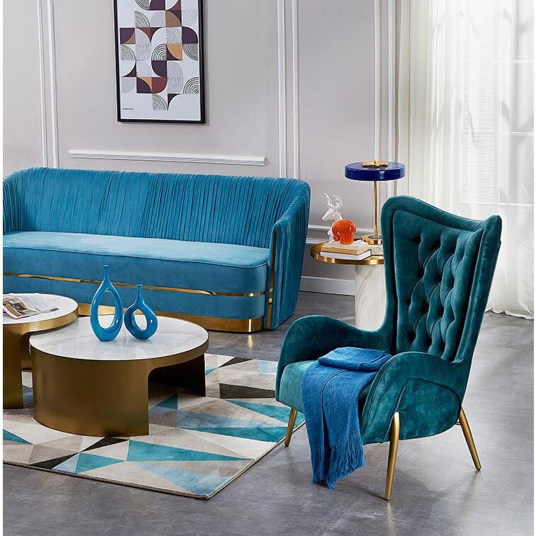 Modern minimalist single chair - Image 4