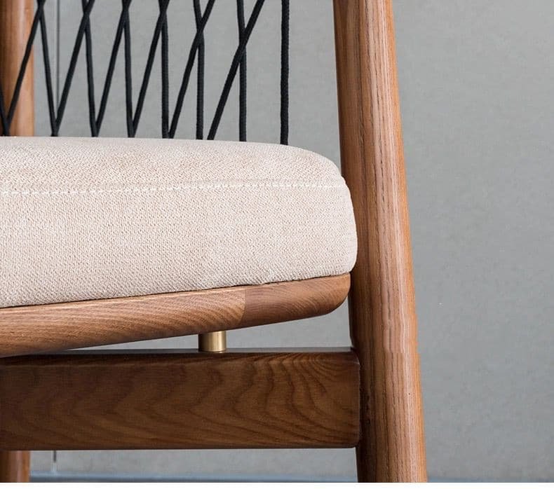 Solid wood lounge chair - Image 7