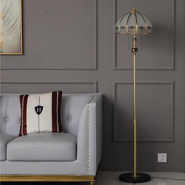 Single dome bedside floor lamp - Image 5