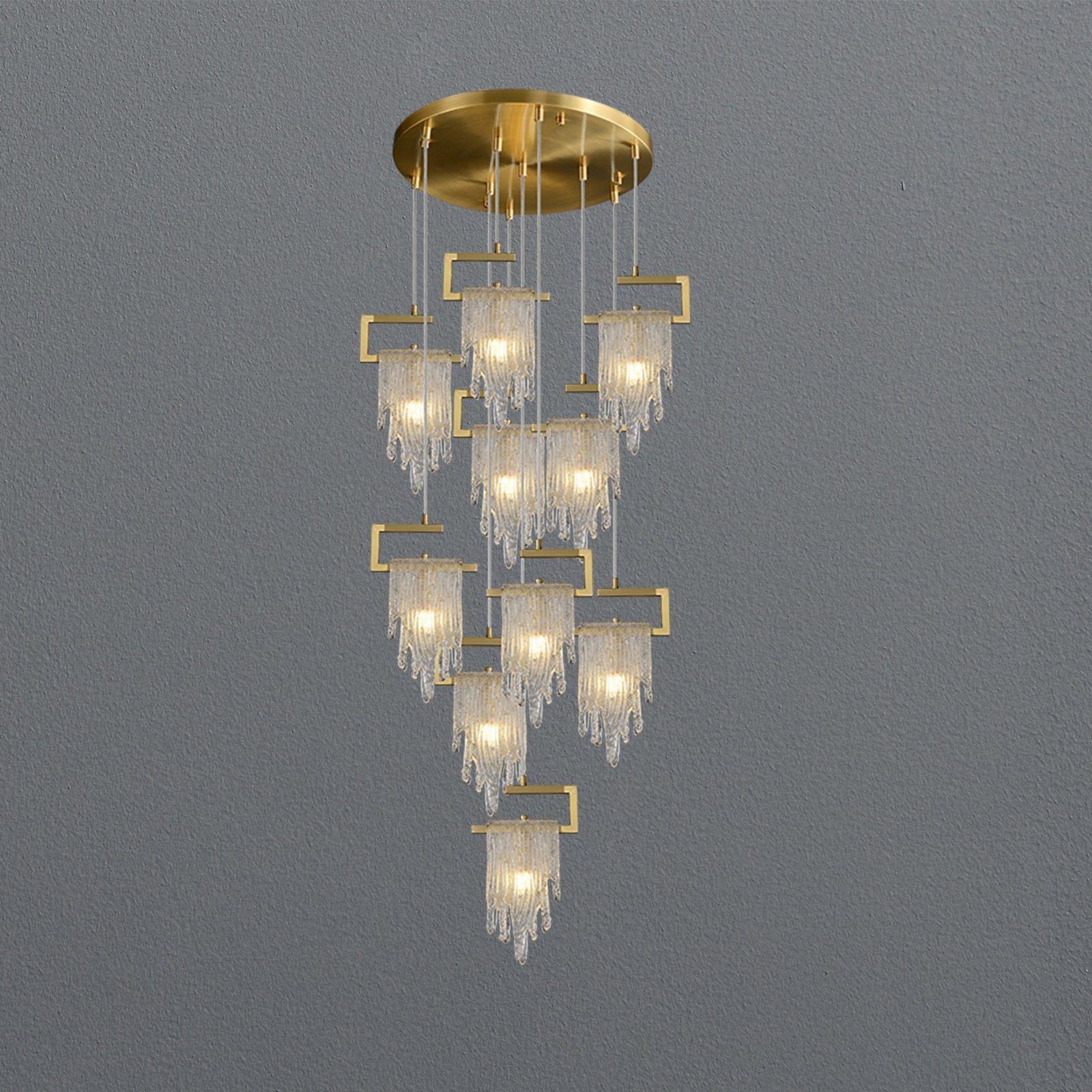 Modern Chandelier Ice cube chandelier - Image 3