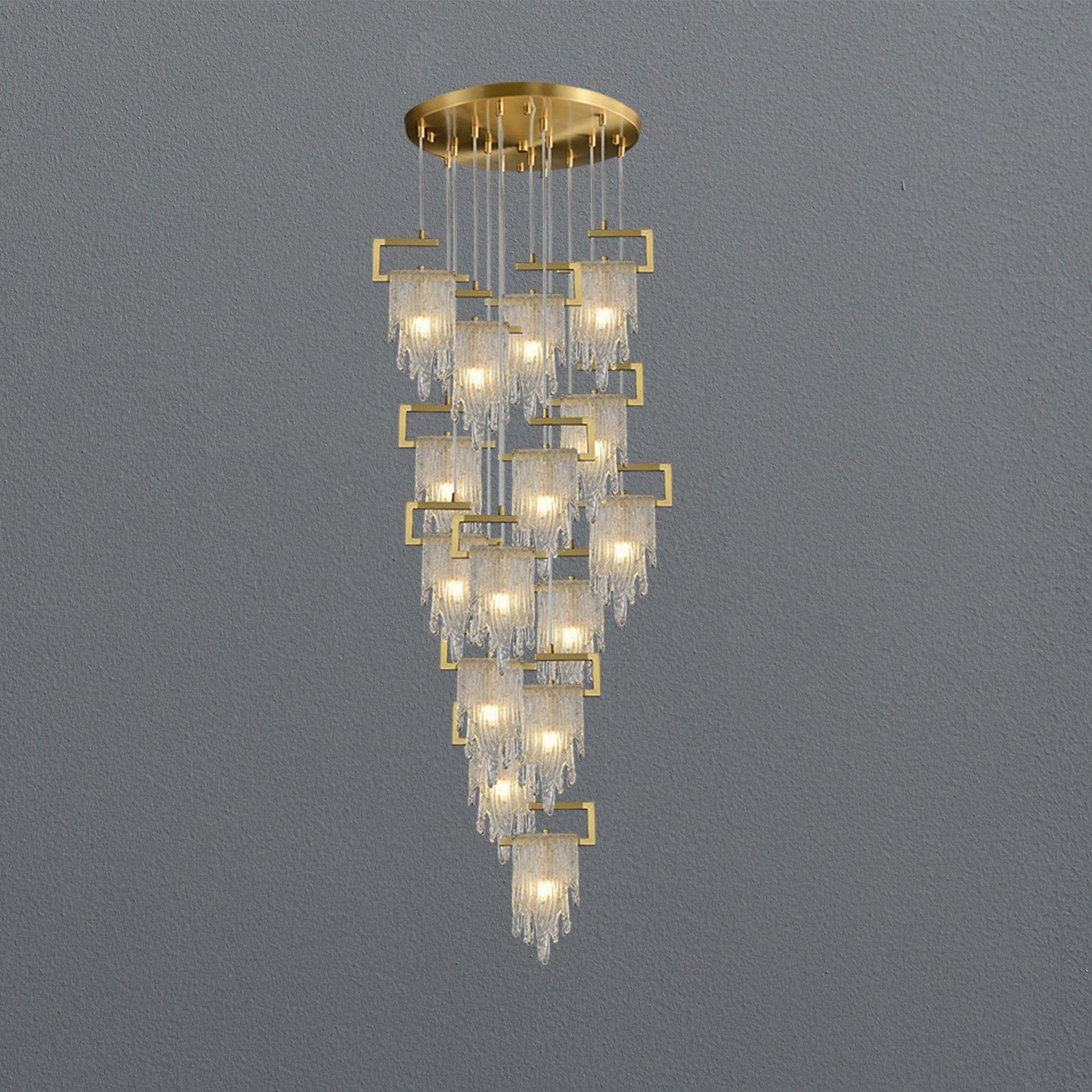 Modern Chandelier Ice cube chandelier - Image 4