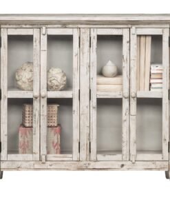 Rustic Shores 4 Door Cabinet