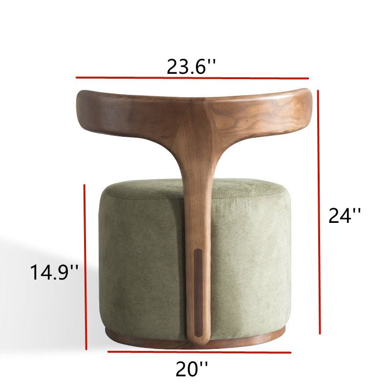 Fabric backrest leisure chair - Image 10