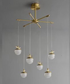Modern creative apple chandelier