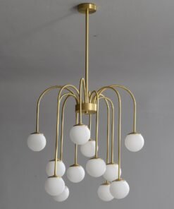 12-Lights Ball Chandelier