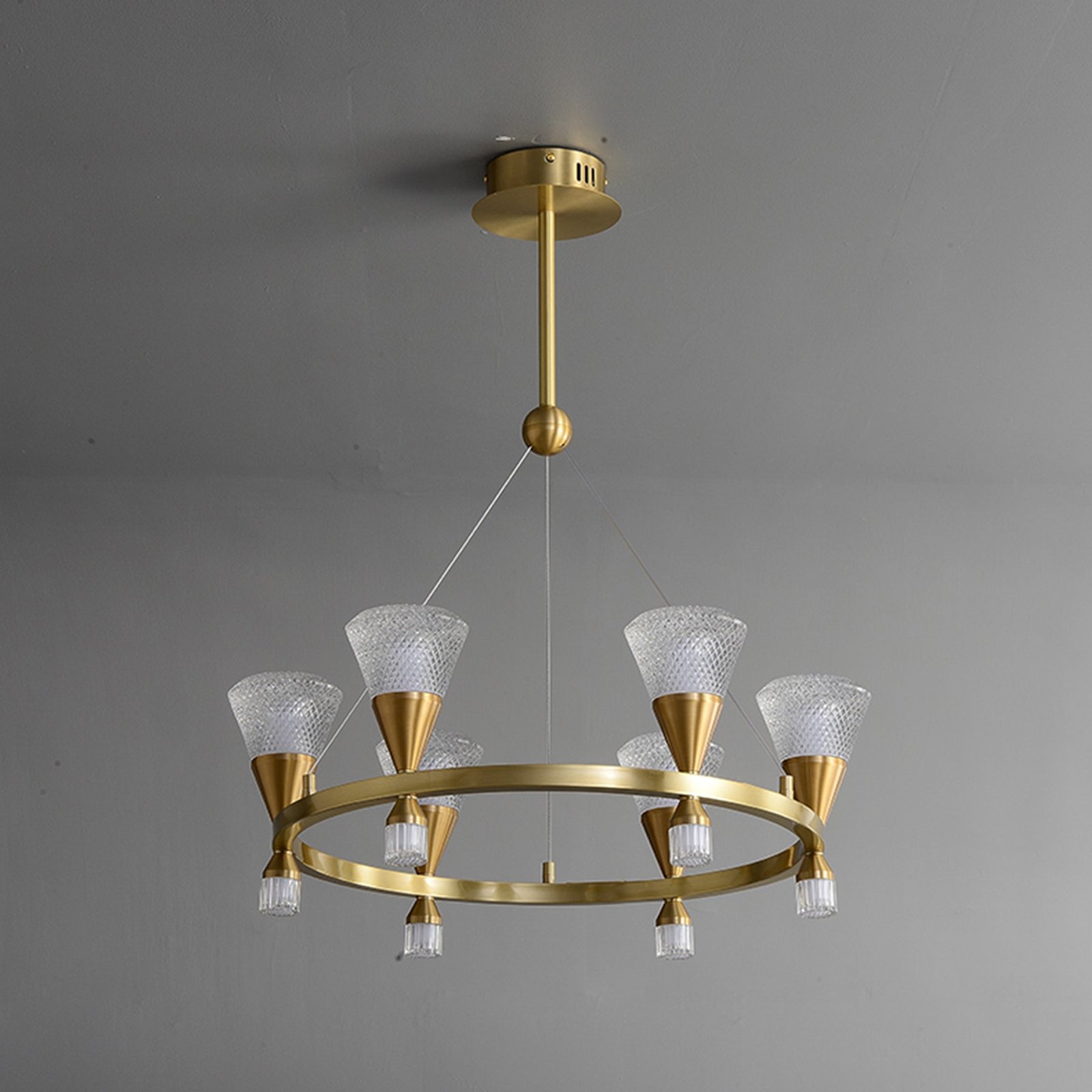 Modern creative ring chandelier