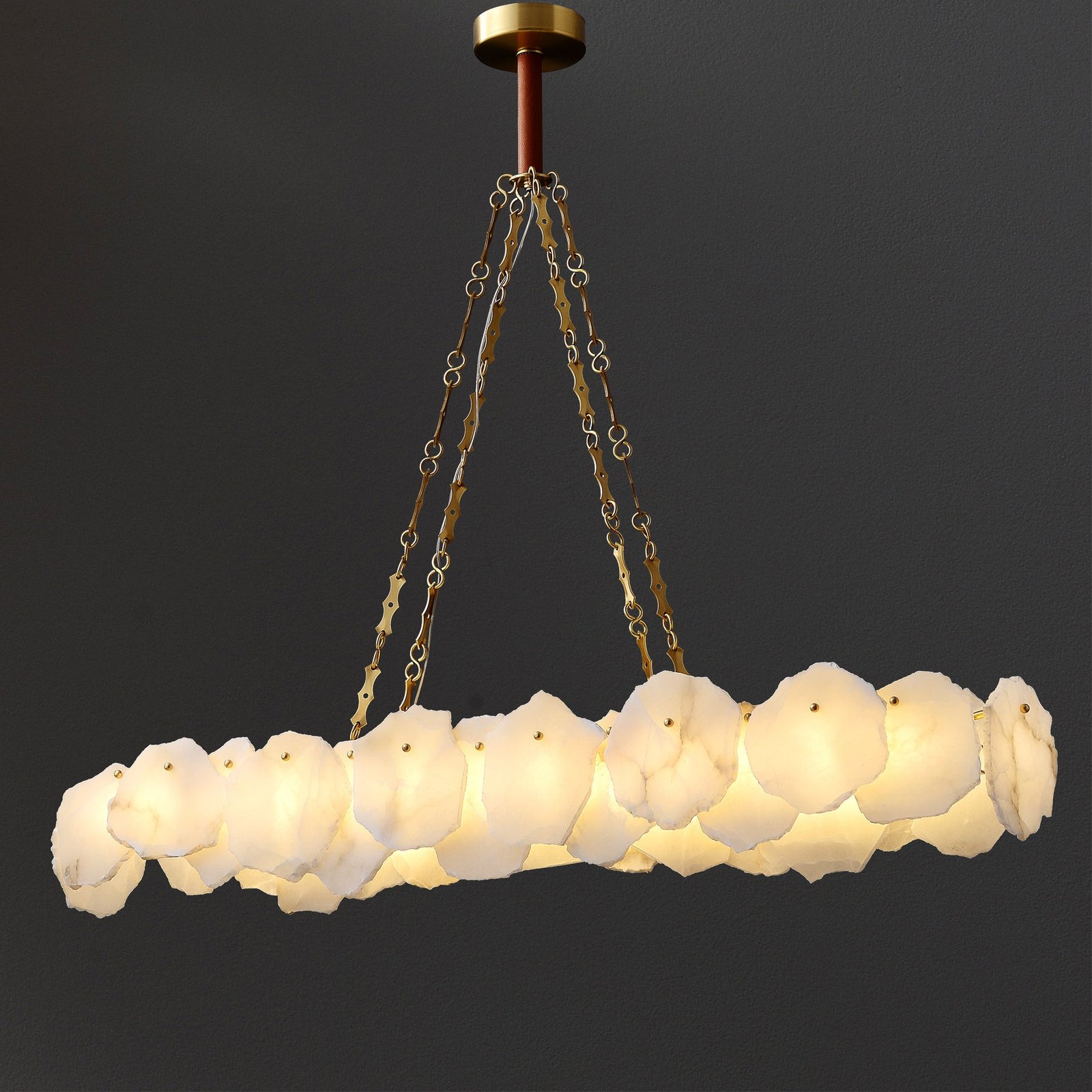 Marble Snowflake Chandelier - Image 2