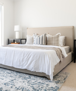 100% Linen Valance - Oatmeal
