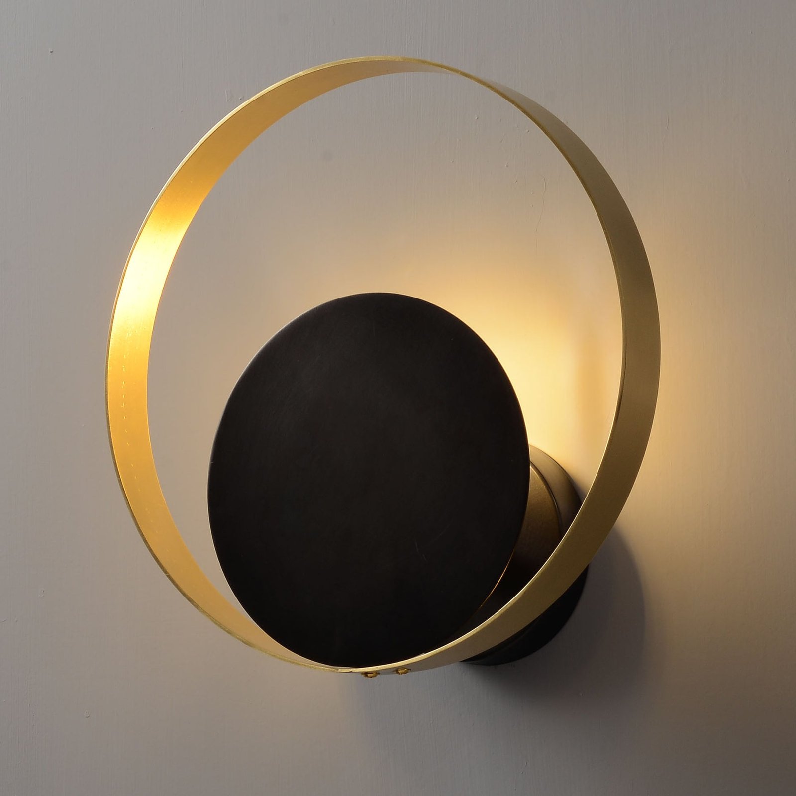Ring Brass Wall Sconce - Image 4