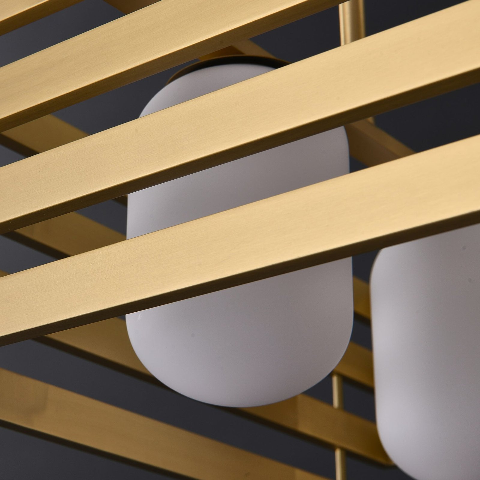 Modern brass pendant light - Image 10