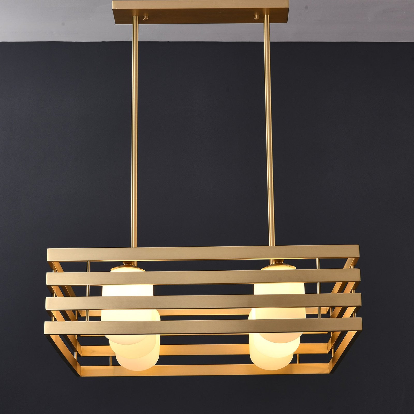 Modern brass pendant light - Image 5
