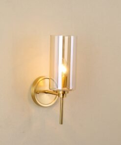 All copper creative wall sconce