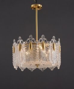 Alternative view of Transparent Crown Glass Chandelier