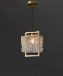 Alternative view of Grass Square Pendant Light