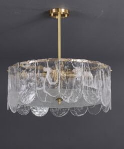 Transparent Glass Chandelier