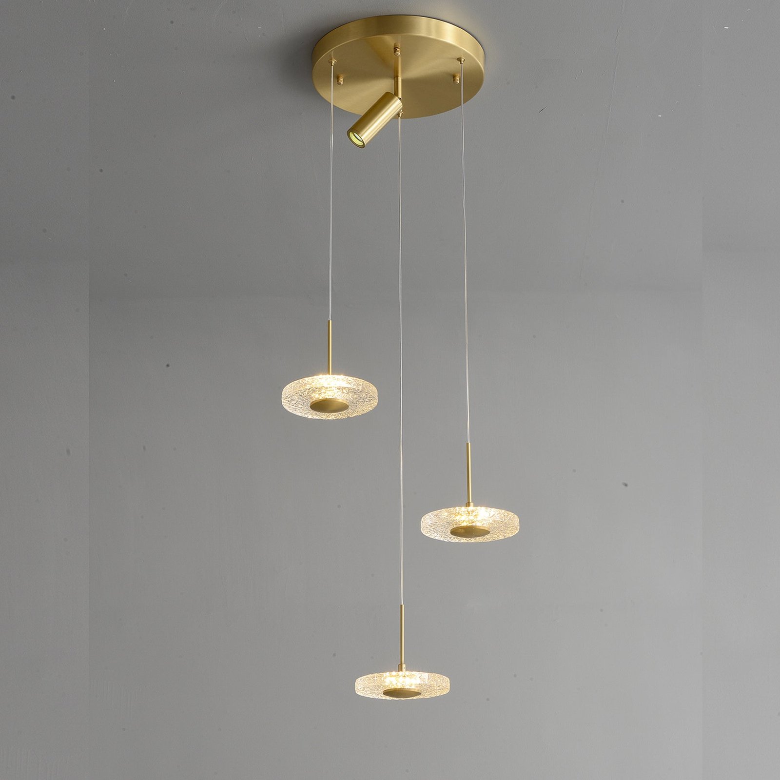 Creative disc chandelier - Image 7