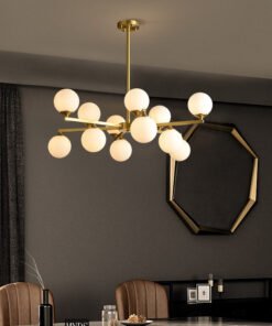 Alternative view of 12-Lights Ball Chandelier