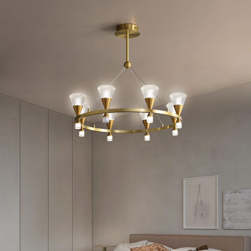 Modern creative ring chandelier - Image 7