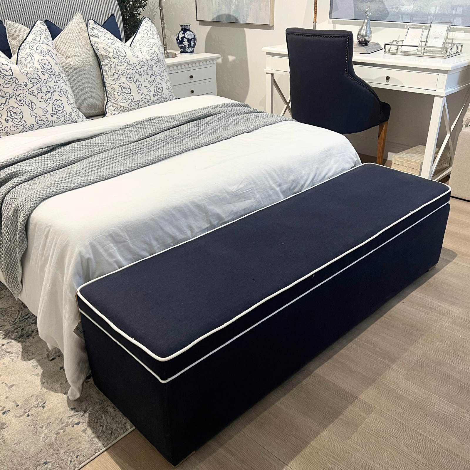 Grace Upholstered Storage Box - Image 4