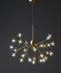 Alternative view of Light luxury meteor chandelier