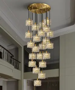 23 Lights Prosperous blooming chandelier