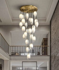24 Lights Lily glass chandelier