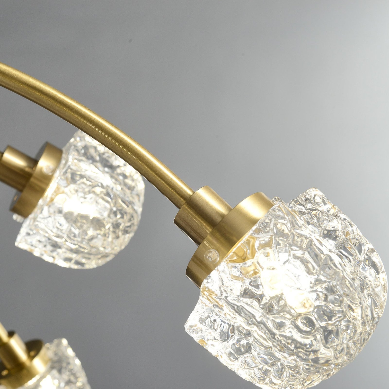 10 Lights Full Copper Crystal Chandelier - Image 6