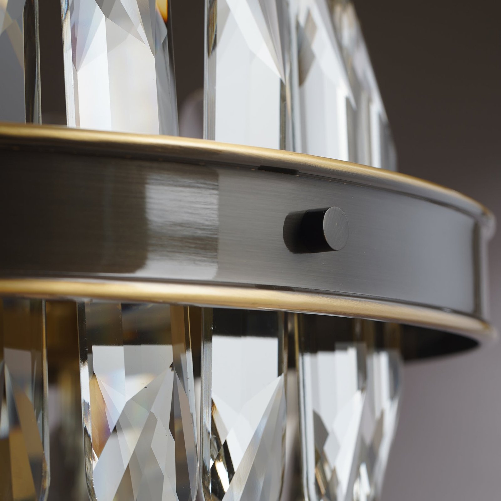Creative crystal ring chandelier - Image 9