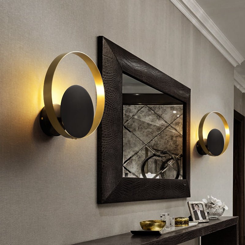 Ring Brass Wall Sconce - Image 3