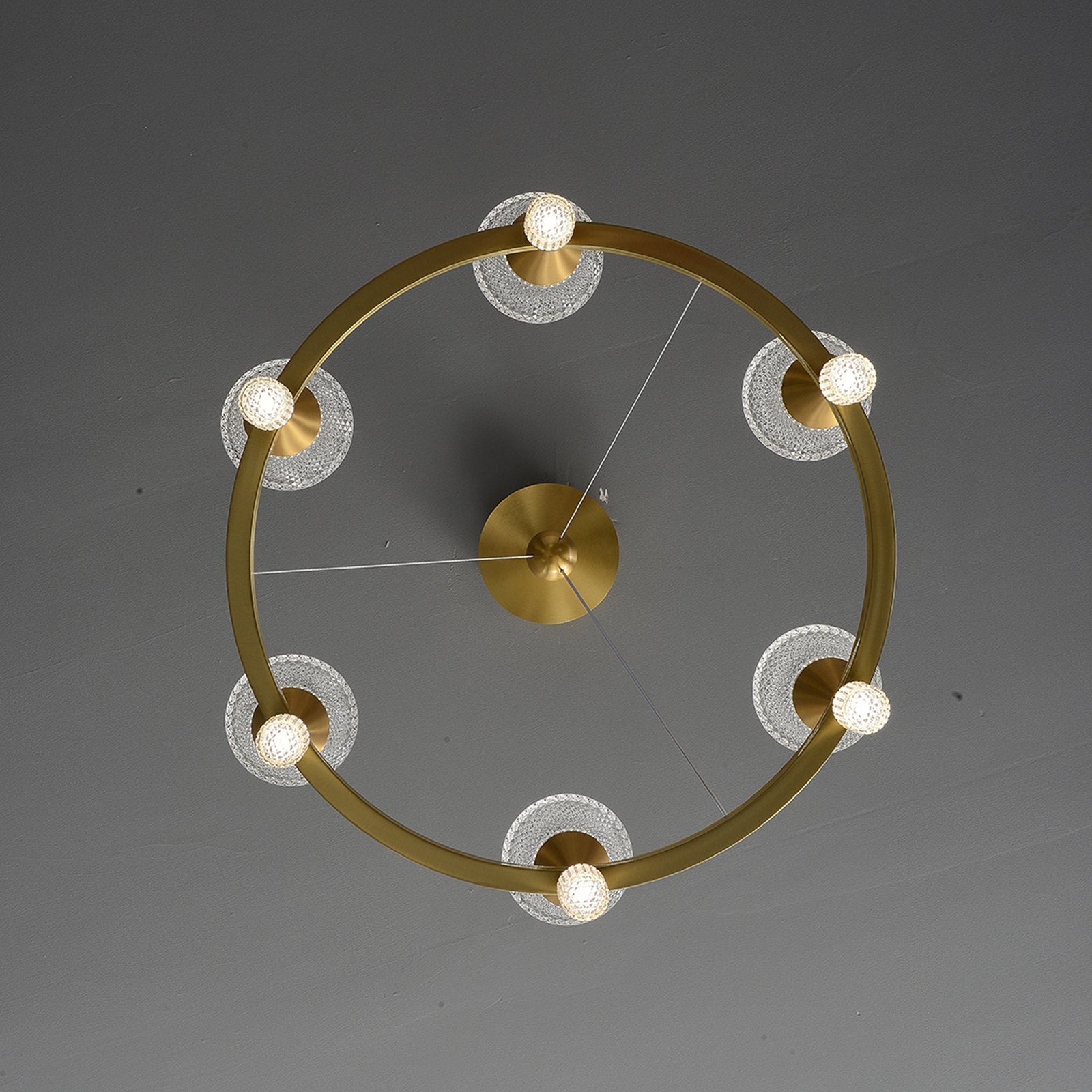 Modern creative ring chandelier - Image 10