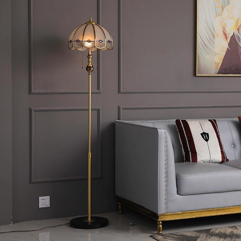 Single dome bedside floor lamp - Image 4