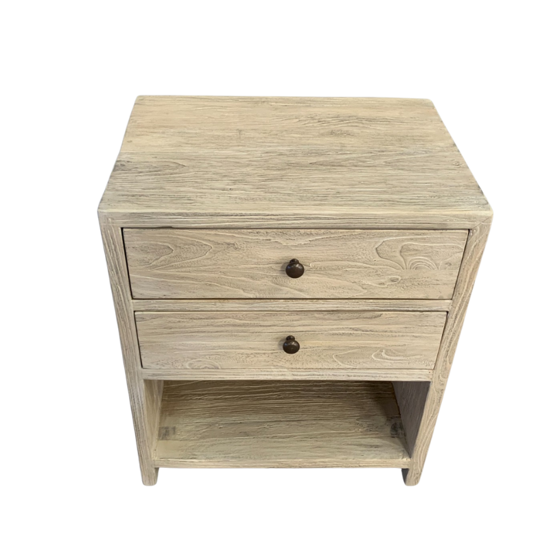 Hudson Medium Elm Bedside Table - Image 4