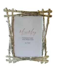 Enchanted Forest white photo frame