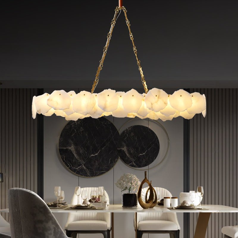 Marble Snowflake Chandelier - Image 3