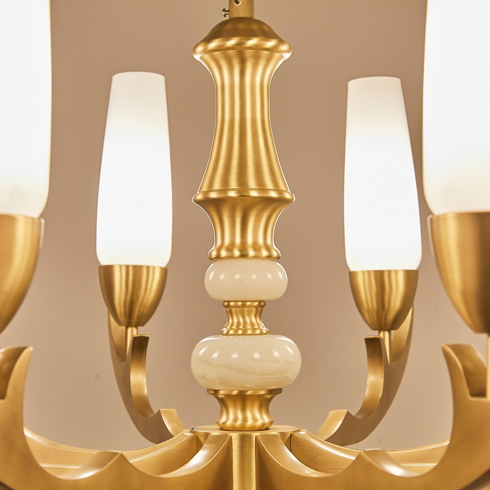 Creative golden chandelier - Image 5