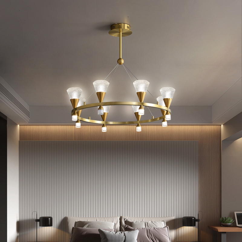 Modern creative ring chandelier - Image 4