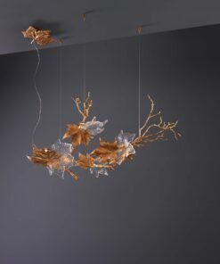 Alternative view of Golden maple leaf whole house lamp series