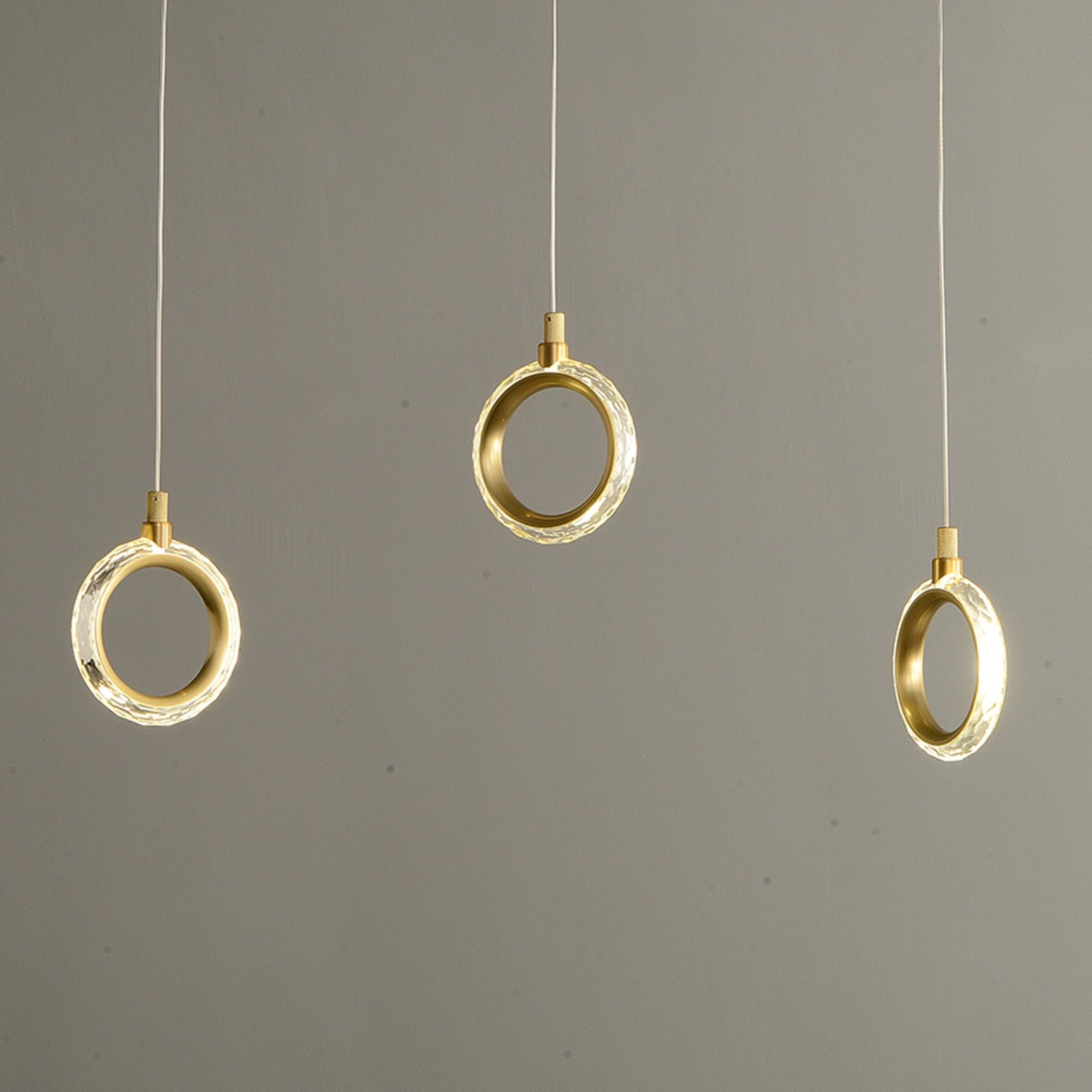 Creative rectangle ring chandelier - Image 7