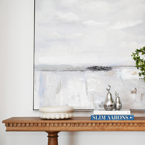 Rockpool Canvas in Antique Silver Frame - Image 4