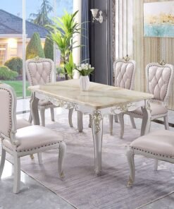 Alternative view of Marble dining table