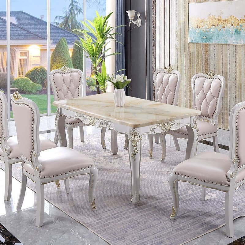 Marble dining table - Image 2