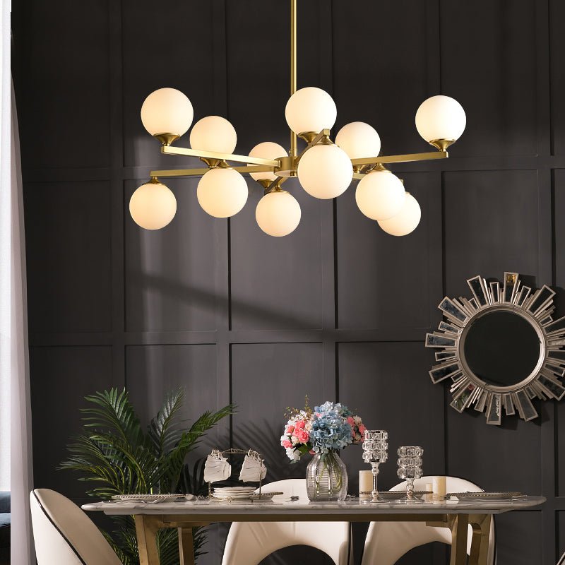 8-Lights Ball Chandelier - Image 3