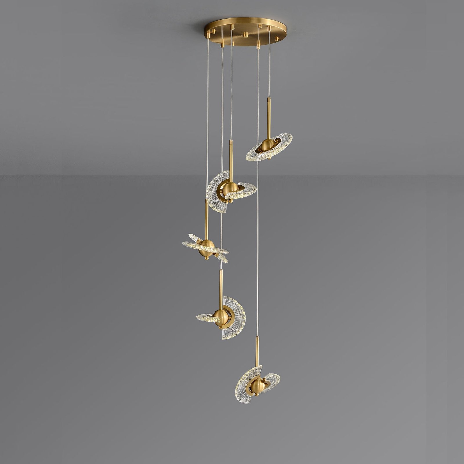 Spinning top chandelier - Image 4