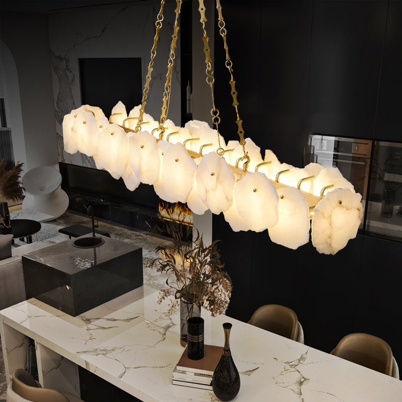 Marble Snowflake Chandelier - Image 4