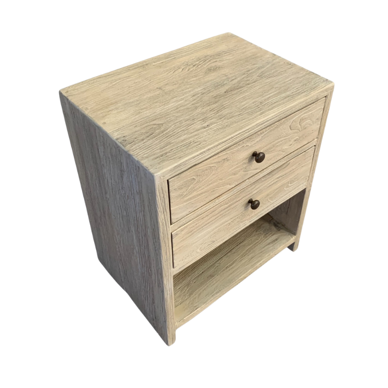 Hudson Medium Elm Bedside Table - Image 3