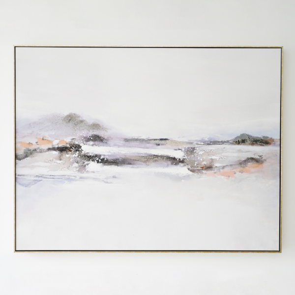 Rockpool Canvas in Antique Silver Frame - Image 2