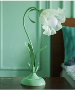 Alternative view of Lily Shaped Table Lamp