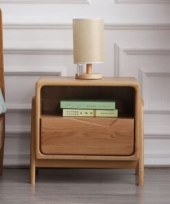 Alternative view of Solid wood side table