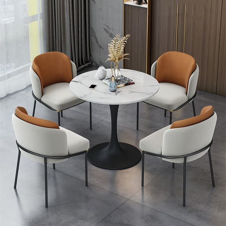 Round marble dining table - Image 2