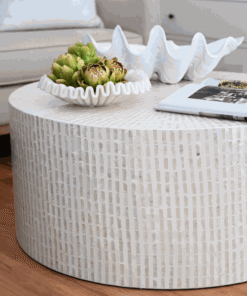 Alternative view of Mother Of Pearl Round Coffee Table